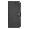Phonesta Litchi Skin Book Wallet Klapphülle für Xiaomi Redmi A7 Pro - Schwarz 1