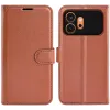 Phonesta Litchi Skin Book Wallet Klapphülle für HONOR 600/600 Pro - Braun 0