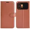 Phonesta Litchi Skin Book Wallet Klapphülle für HONOR 600/600 Pro - Braun