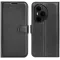 Phonesta Litchi Skin Book Wallet Klapphülle für HONOR 400 Pro - Schwarz