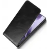 Phonesta Leder Vertical Flip Book Wallet Klapphülle für OnePlus 13R - Schwarz 5
