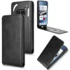 Phonesta Leder Vertical Flip Book Wallet Klapphülle für Nothing Phone (2a) / (2a) Plus - Schwarz 2