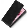 Phonesta Leder Vertical Flip Book Wallet Klapphülle für HMD Skyline - Schwarz 8