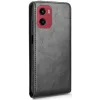 Phonesta Leder Vertical Flip Book Wallet Klapphülle für Motorola Moto G05 / Moto E15 - Schwarz 3