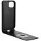 Phonesta Leder Vertical Flip Book Wallet Klapphülle für Motorola Moto G35 - Schwarz