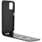 Phonesta Leder Vertical Flip Book Wallet Klapphülle für Motorola Moto G45 / Moto G34 - Schwarz