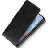 Phonesta Leder Vertical Flip Book Wallet Klapphülle für Motorola Moto G45 / Moto G34 - Schwarz 3