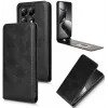 Phonesta Leder Vertical Flip Book Wallet Klapphülle für Xiaomi 14T - Schwarz 2