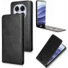Phonesta Leder Vertical Flip Book Wallet Klapphülle für Xiaomi Redmi Note 14 Pro 5G/14 Pro Plus / Xiaomi Poco X7 - Schwarz 2