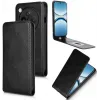 Phonesta Leder Vertical Flip Book Wallet Klapphülle für Oppo Find X8 Pro - Schwarz 2