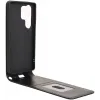 Phonesta Leder Vertical Flip Book Wallet Klapphülle für Samsung Galaxy S25 Ultra - Schwarz 3