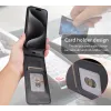 Phonesta Leder Vertical Flip Book Wallet Klapphülle für HONOR X9c Smart - Schwarz 7