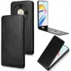 Phonesta Leder Vertical Flip Book Wallet Klapphülle für HONOR Magic6 Lite - Schwarz 2