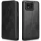 Phonesta Leder Vertical Flip Book Wallet Klapphülle für Asus Zenfone 11 Ultra - Schwarz