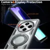 Phonesta MagLock Armor Back Cover Hülle Ring und MagSafe für Xiaomi Redmi 14C / Xiaomi Poco C75 - Grau 5