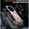 Phonesta MagLock Armor Back Cover Hülle Ring und MagSafe für Xiaomi Redmi Note 14 Pro 4G/5G/14 Pro Plus / Xiaomi Poco X7 - Roségold 4