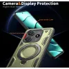 Phonesta MagLock Armor Back Cover Hülle Ring und MagSafe für Xiaomi Redmi Note 14 5G - Grün 5