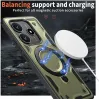 Phonesta MagLock Armor Back Cover Hülle Ring und MagSafe für Xiaomi Redmi Note 14 5G - Grün 6