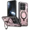 Phonesta MagLock Armor Back Cover Hülle Ring und MagSafe für Xiaomi 14T - Roségold