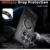 Phonesta MagLock Armor Back Cover Hülle Ring und MagSafe für Xiaomi 14T - Schwarz 4