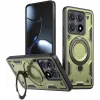 Phonesta MagLock Armor Back Cover Hülle Ring und MagSafe für Xiaomi 14T Pro - Grün