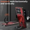 Phonesta MagLock Armor Back Cover Hülle Ring und MagSafe für Xiaomi 14T Pro - Rot 2