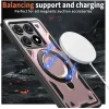 Phonesta MagLock Armor Back Cover Hülle Ring und MagSafe für Xiaomi 14T Pro - Roségold 3
