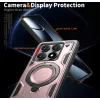 Phonesta MagLock Armor Back Cover Hülle Ring und MagSafe für Xiaomi 14T Pro - Roségold 6