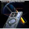 Phonesta MagLock Armor Back Cover Hülle Ring und MagSafe für Xiaomi Poco X6 Pro - Dunkelblau 6