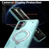 Phonesta MagLock Armor Back Cover Hülle Ring und MagSafe für Samsung Galaxy S25/S24 - Hellblau 6