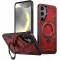 Phonesta MagLock Armor Back Cover Hülle Ring und MagSafe für Samsung Galaxy S25/S24 - Rot
