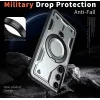 Phonesta MagLock Armor Back Cover Hülle Ring und MagSafe für Samsung Galaxy S25 Plus/S24 Plus - Grau 4