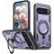 Phonesta MagLock Armor Back Cover Hülle Ring und MagSafe für Google Pixel 9 Pro XL - Lila