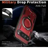Phonesta MagLock Armor Back Cover Hülle Ring und MagSafe für Google Pixel 9 Pro XL - Rot 4