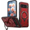 Phonesta MagLock Armor Back Cover Hülle Ring und MagSafe für Google Pixel 9 / 9 Pro - Rot