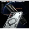 Phonesta MagLock Armor Back Cover Hülle Ring und MagSafe für Samsung Galaxy A16 - Grau 6