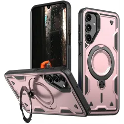 Phonesta MagLock Armor Back Cover Hülle Ring und MagSafe für Samsung Galaxy A16 - Roségold