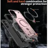 Phonesta MagLock Armor Back Cover Hülle Ring und MagSafe für Samsung Galaxy A16 - Roségold 5