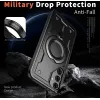 Phonesta MagLock Armor Back Cover Hülle Ring und MagSafe für Samsung Galaxy A16 - Schwarz 4