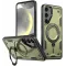 Phonesta MagLock Armor Back Cover Hülle Ring und MagSafe für Samsung Galaxy S24 FE - Grün