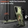 Phonesta MagLock Armor Back Cover Hülle Ring und MagSafe für Samsung Galaxy A26 - Grün 2