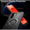 Phonesta MagLock Armor Back Cover Hülle Ring und MagSafe für Samsung Galaxy A26 - Schwarz 6