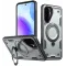 Phonesta MagLock Armor Back Cover Hülle Ring und MagSafe für Samsung Galaxy A36/A56 - Grau