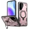 Phonesta MagLock Armor Back Cover Hülle Ring und MagSafe für Samsung Galaxy A36/A56 - Roségold