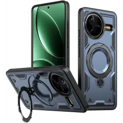 Phonesta MagLock Armor Back Cover Hülle Ring und MagSafe für Xiaomi Poco F7 Pro/F7 Ultra - Dunkelblau