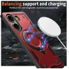 Phonesta MagLock Armor Back Cover Hülle Ring und MagSafe für Xiaomi Poco X7 Pro - Rot 3