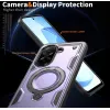 Phonesta MagLock Armor Back Cover Hülle Ring und MagSafe für Xiaomi Redmi A5 171.7mm - Lila 6