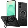 Phonesta MagLock Armor Back Cover Hülle Ring und MagSafe für Samsung Galaxy S25 Edge - Schwarz 0