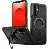 Phonesta MagLock Armor Back Cover Hülle Ring und MagSafe für Samsung Galaxy S25 FE - Schwarz 0