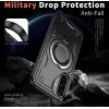 Phonesta MagLock Armor Back Cover Hülle Ring und MagSafe für Samsung Galaxy S25 FE - Schwarz 3